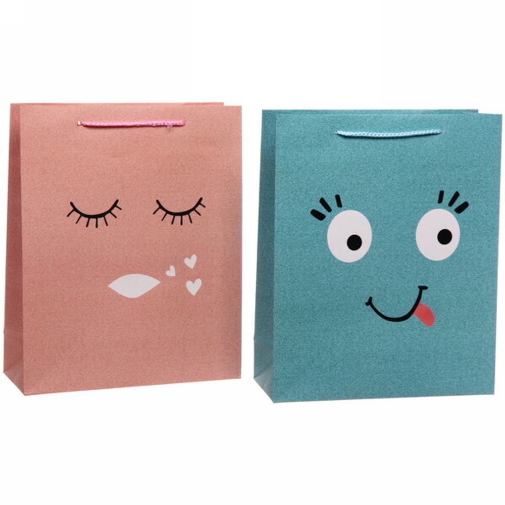 Пакет подарочный «Эмоции» 26*32*10 см