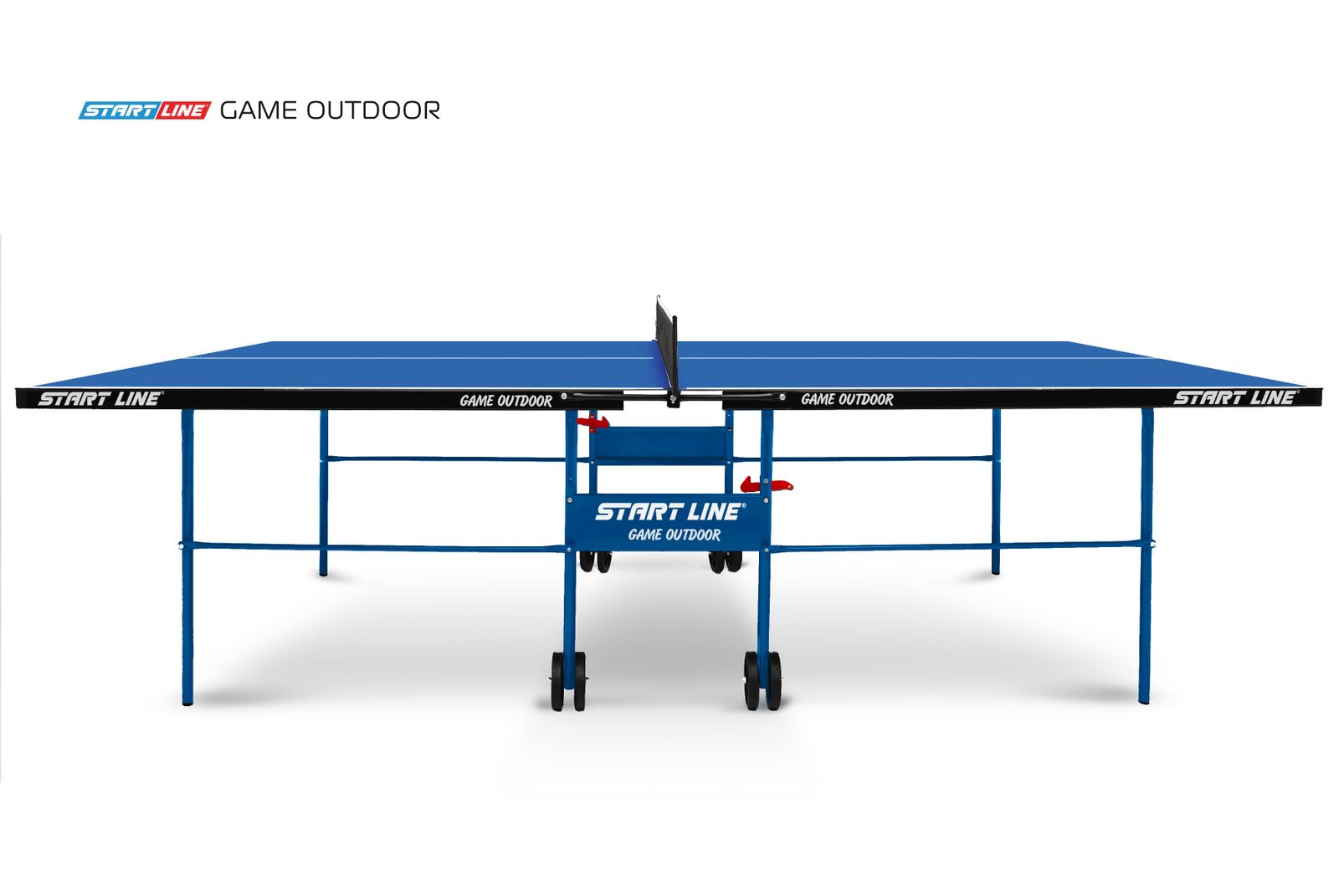 Стол теннисный Game 6 Всепогодный с сеткой Синий фото №2