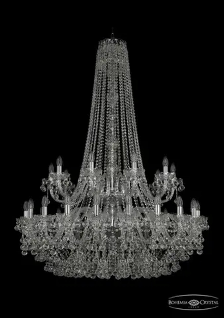 Подвесная люстра Bohemia Ivele 1409/20+10/400/h-152/2d/Ni