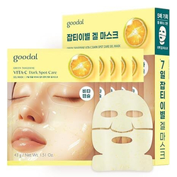 Goodal Green Tangerine Vita C Dark Spot Care Gel Mask 1шт