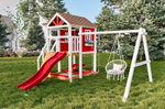 Детский домик с качелями "Прованс-2"