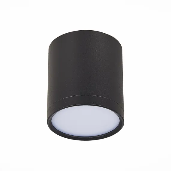 ST113.432.05 Светильник потолочный Черный LED 1*5W 3000K 390Lm Ra>90 120° IP20 D68xH75 170-240V Накладные светильники