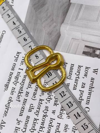 Пришивной элемент Скиап. золотистый "Замочная скважина"