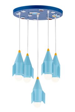 1823/5 BLUE (1) Люстра #