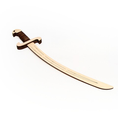 Деревянное оружие «Сабля» 45 см.