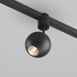 Трековый однофазный светодиодный светильник Maytoni Elasity Sfera TR164-1-8W3K-M-B