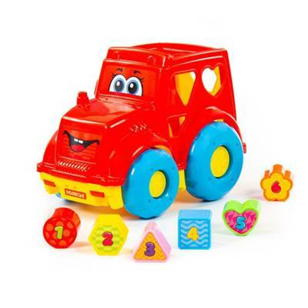 89410/Игрушка развивающая "Трактор" (в сеточке)235x153x172мм/5