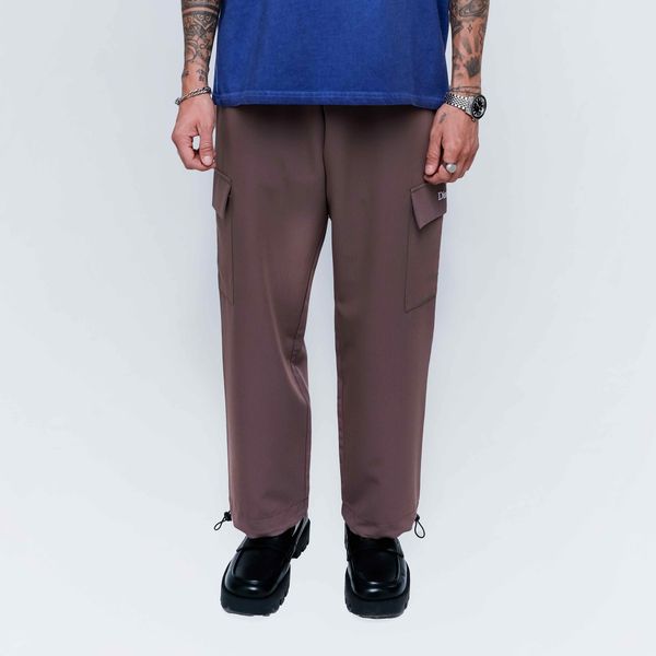 Брюки Cargo Logo коричневые - фото 2