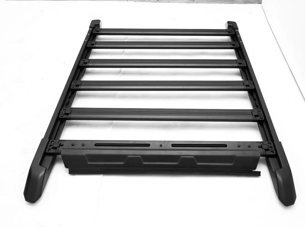 Силовые рейлинги с ящиком и лестницей для Land Cruiser Prado 250 LC250 2024+ платформа багажник экспедиционный обвес