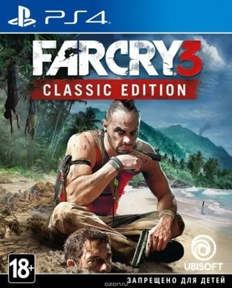 PS4 Far Cry 3 Classic Edition CUSA-10326 (Полностью на русском языке)