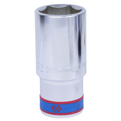 KING TONY (623532M) Головка торцевая глубокая шестигранная 3/4", 32 мм