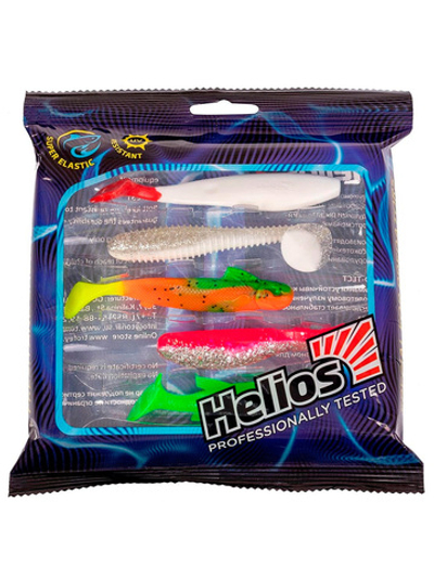 Набор приманок Helios для ловли на джиг 5шт/упак SET#2 (HS-PJ-SET2)