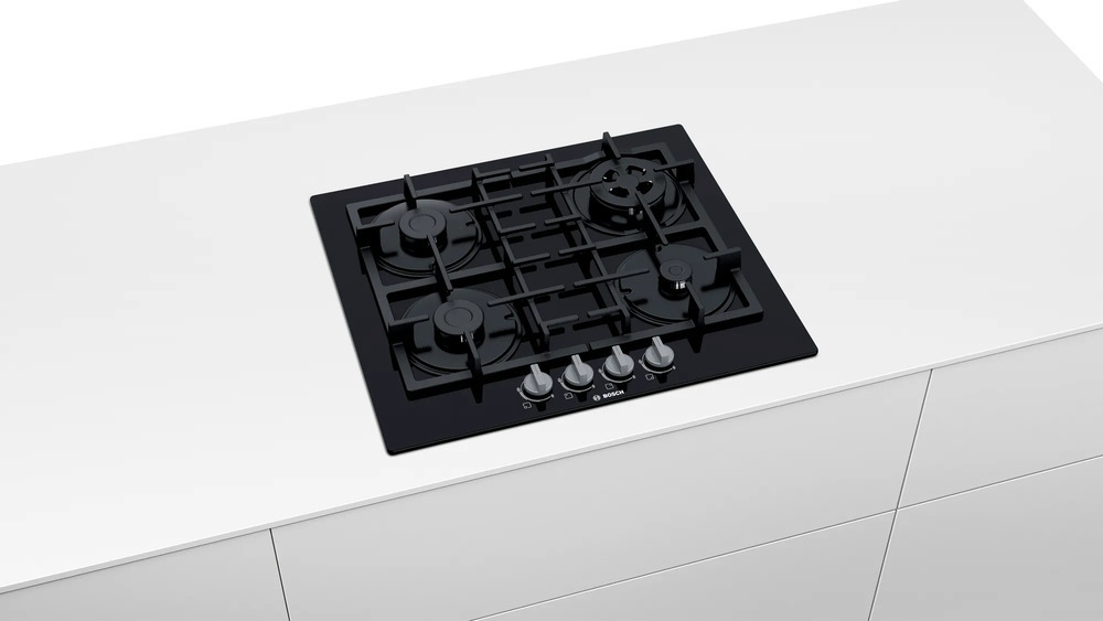 Встраиваемая газовая варочная панель Bosch PNH6B6B90