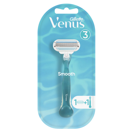 Бритвенный станок Venus Smooth c 1 сменной кассетой