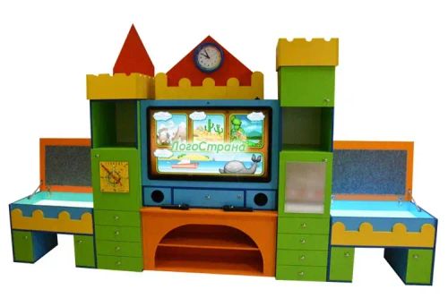 Профессиональный интерактивный логопедический комплекс «Логозамок» Logo 54