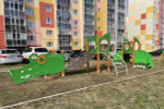 Детский игровой комплекс Крокодил