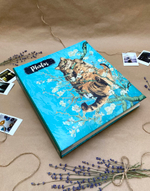 Фотоальбом на 50 магнитных листов 23х28 см, кольца VVG style ВВГ 3