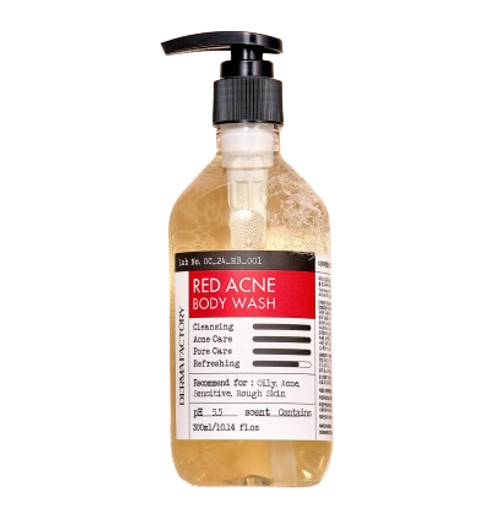 Derma Factory Red Acne Body Wash Гель для душа против акне