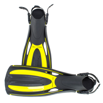 Ласты Marlin Cayman Yellow с открытой пяткой
