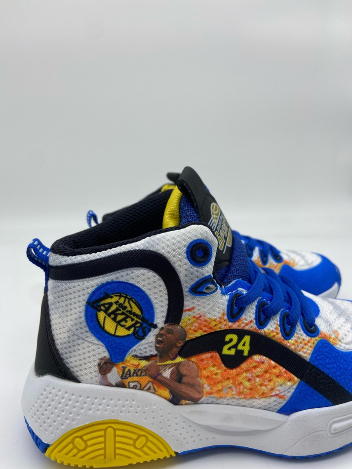 Баскетбольные кроссовки детские blue black