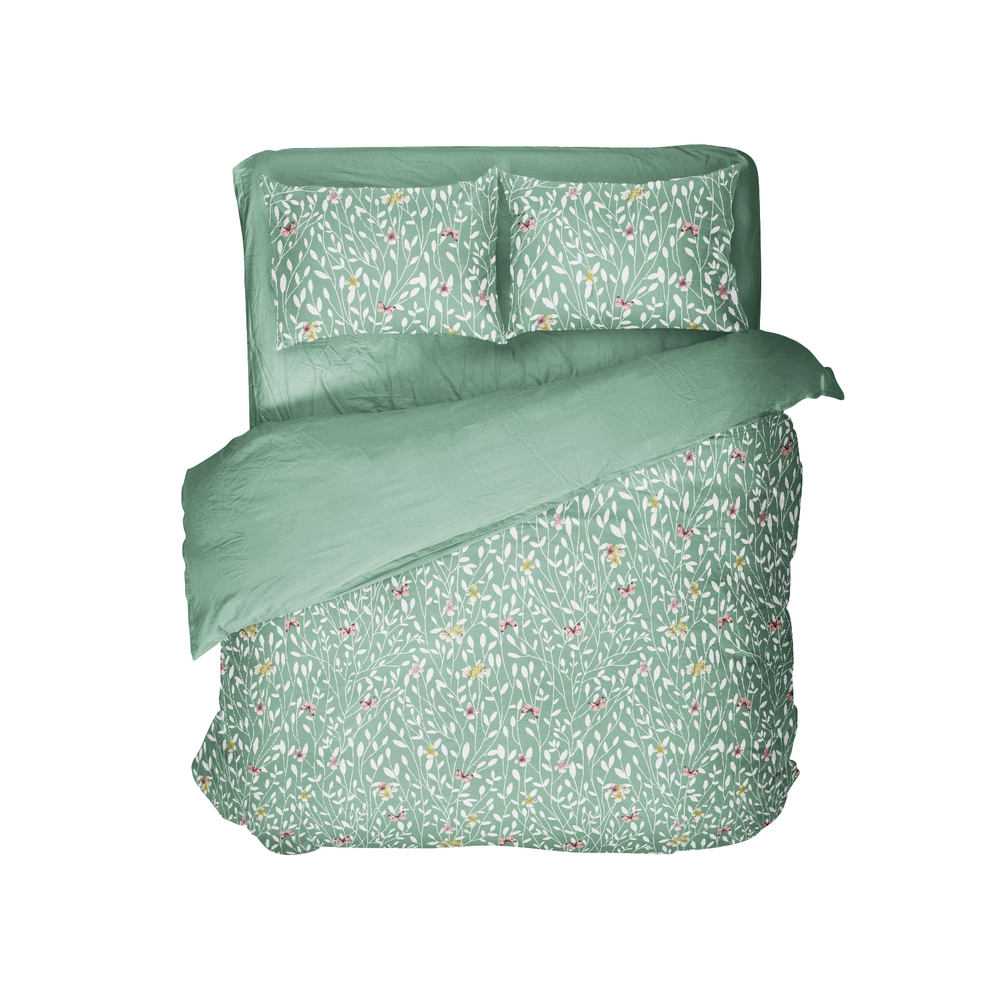 КПБ 2 сп с простыней на рез. 180х200 БЯЗЬ "ББ12"