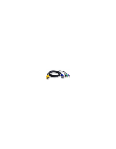 Кабель ATEN USB-PS/2 3.0M HYBRID CABLE., 3m