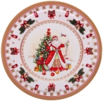 Подставка под кружку керамическая 10,5см «Дедушка Мороз»