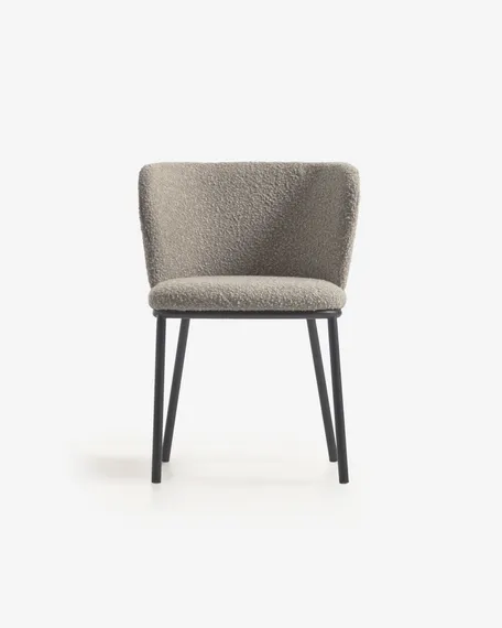 Стул Ciselia серое букле | Купить в Hallberg.ru