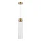 SL6236.303.01 Светильник подвесной ST-Luce Латунь/Прозрачный LED 1*12W 4000K CHAMPAGNE