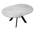 Стол DikLine SKC100 d1000 подстолье чёрное/опоры чёрные