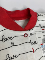 Боди дл.рукав "СЕРДЕЧКИ" (Карапуззики) (Размер: 80)