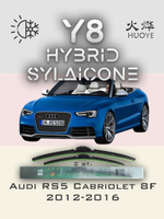 Щетки стеклоочистителя HUOYE Y8 600/525 мм на Audi RS5Cabriolet | Push button