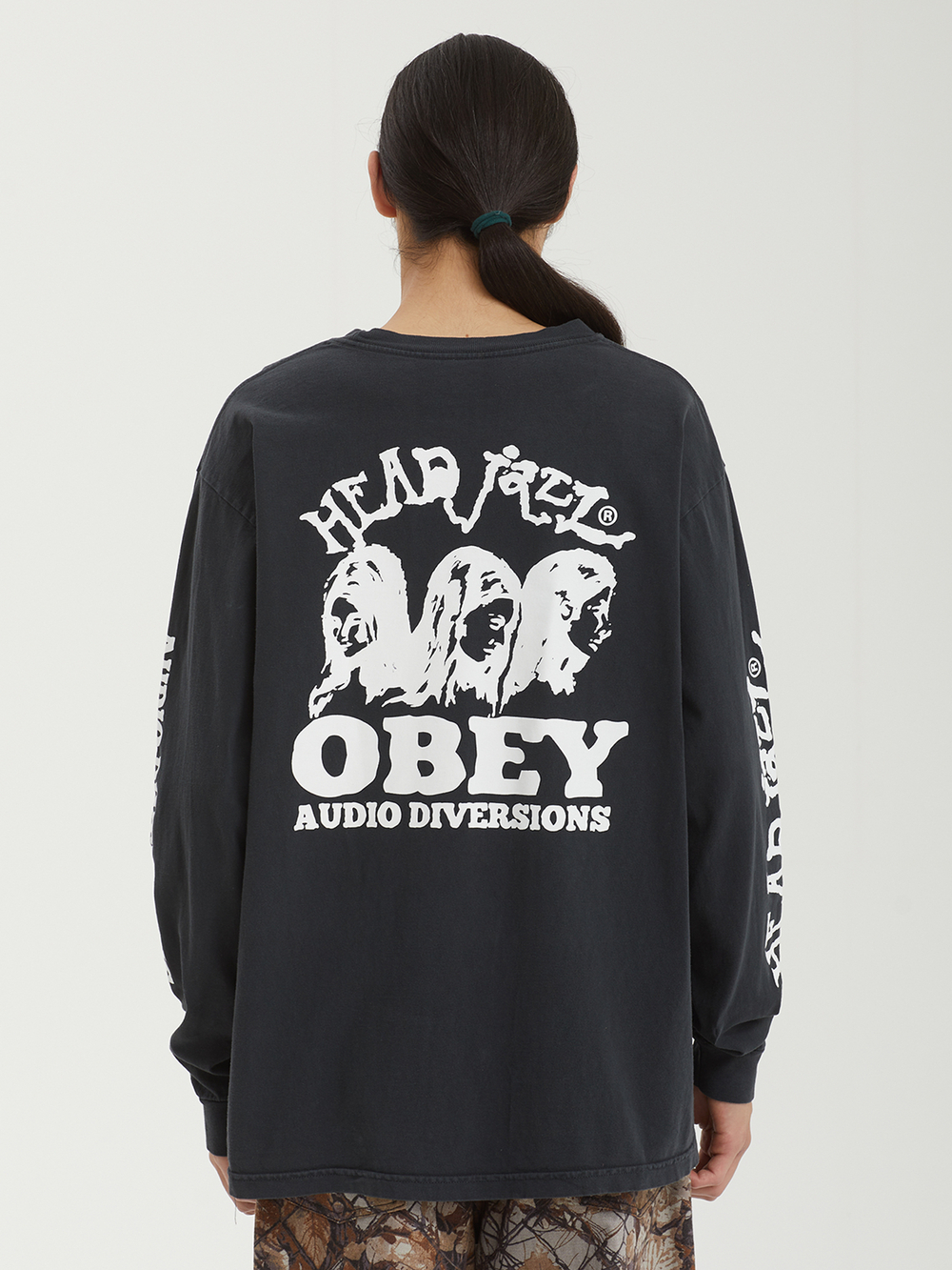 Мужской Лонгслив Obey Head Jazz 2