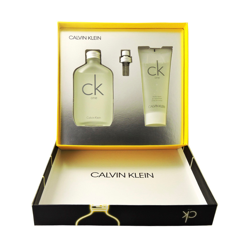 Calvin Klein CK One — парфюмерный набор для мужчин и женщин. Классика свежести.