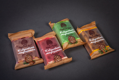 Кедровый марципан в ассортименте