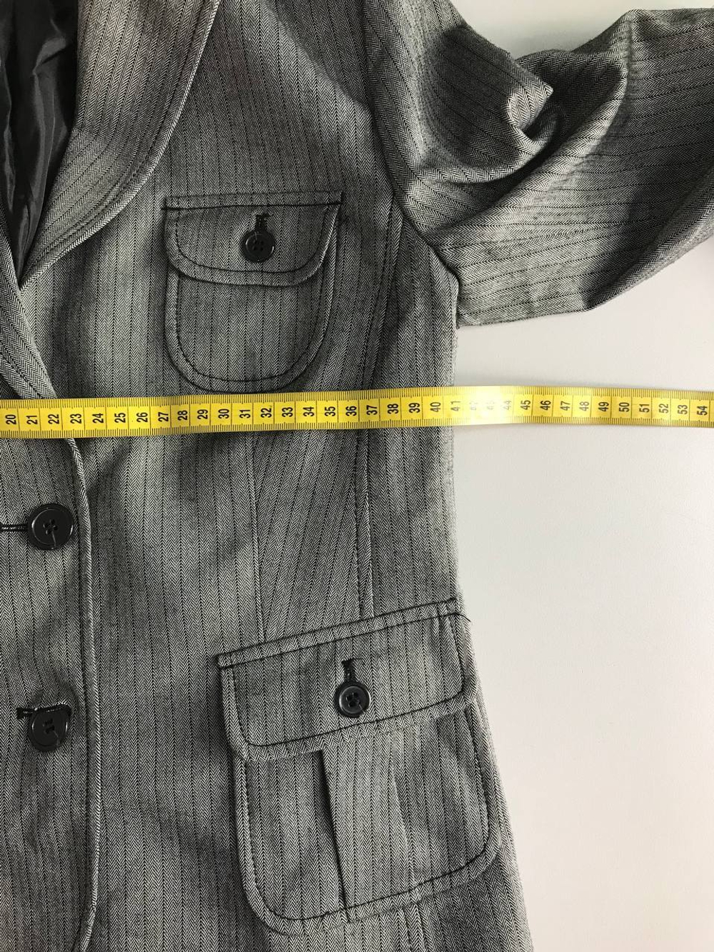 Жакет Oggi приталенный, маркировка 164-88, визуально на 44 размер