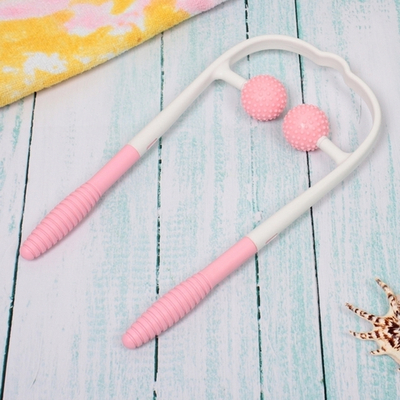 Массажер для шеи «Massage ball» 34*17 см, розовый