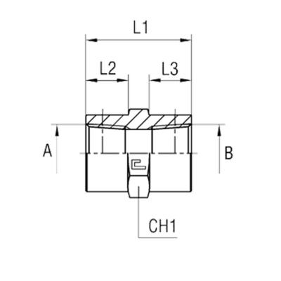 Соединение PS BSPT 1.1/4 - BSPT 1.1/4