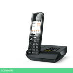 Радиотелефон DECT Gigaset Comfort 550A RUS черный (S30852-H3021-S204)