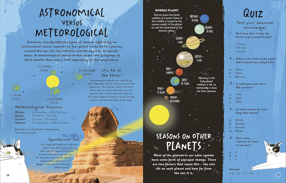 The Magic of Seasons: A Fascinating Guide to Seasons Around the World Hardcover