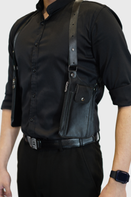 Кобура-кошелек MidleSize натуральная кожа