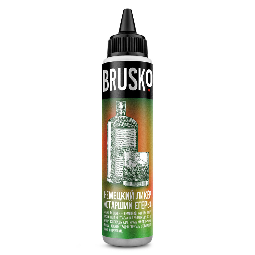 Жидкость "Brusko" 0mg 60мл (Немецкий ликер ''Старший егерь'')