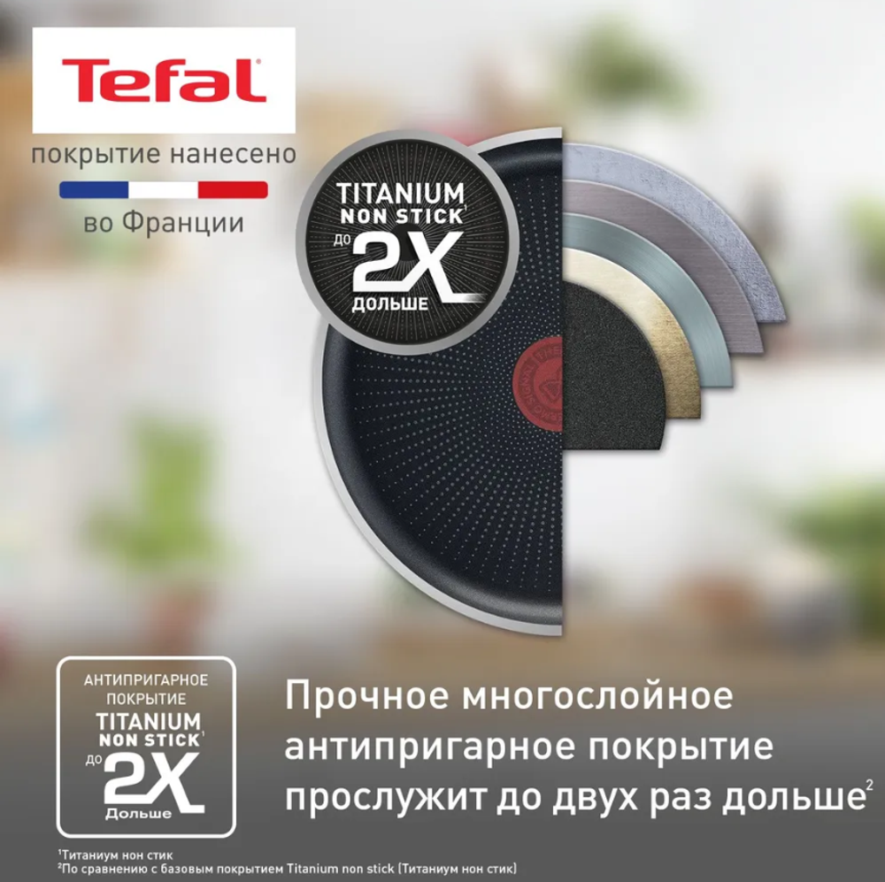 Сковорода Tefal Strength 24 см 4231124