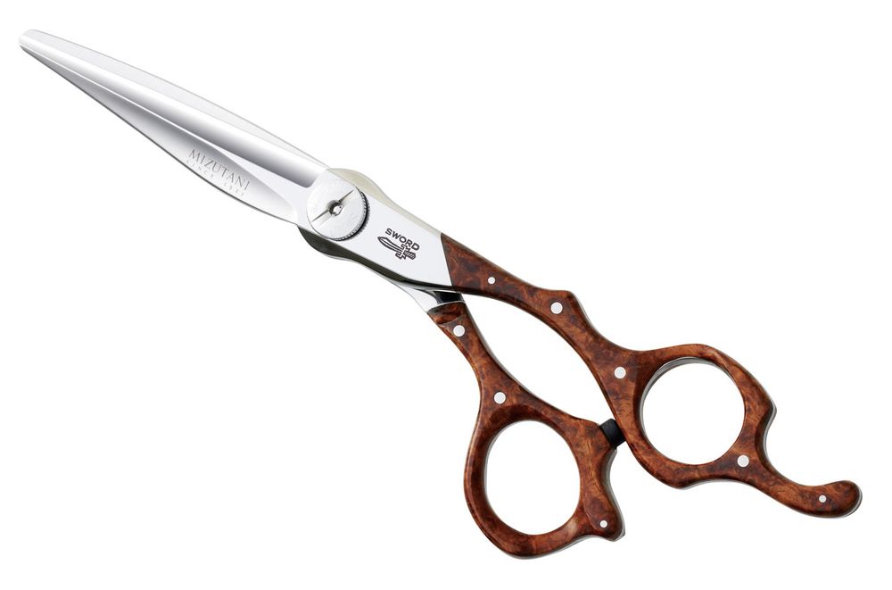 Ножницы прямые Mizutani SWORD D19 WOOD, 5.7˝