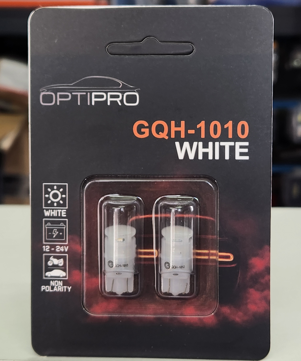 Optipro W5W Led (3020) CanBus 1.4W 12-24V (Пара)