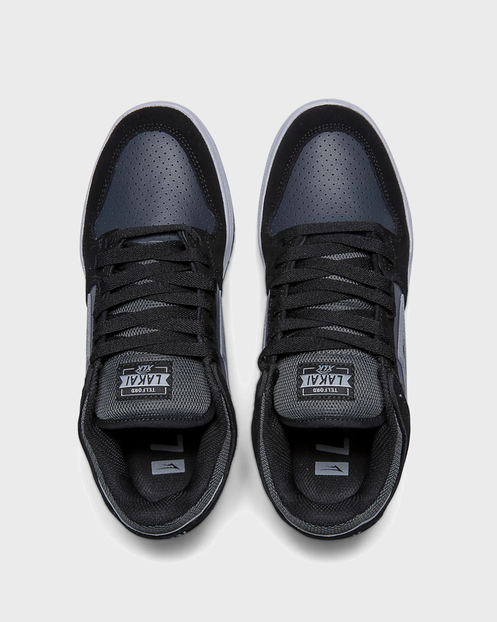 Кеды Lakai Telford Low: Black/Grey Suede (EG)