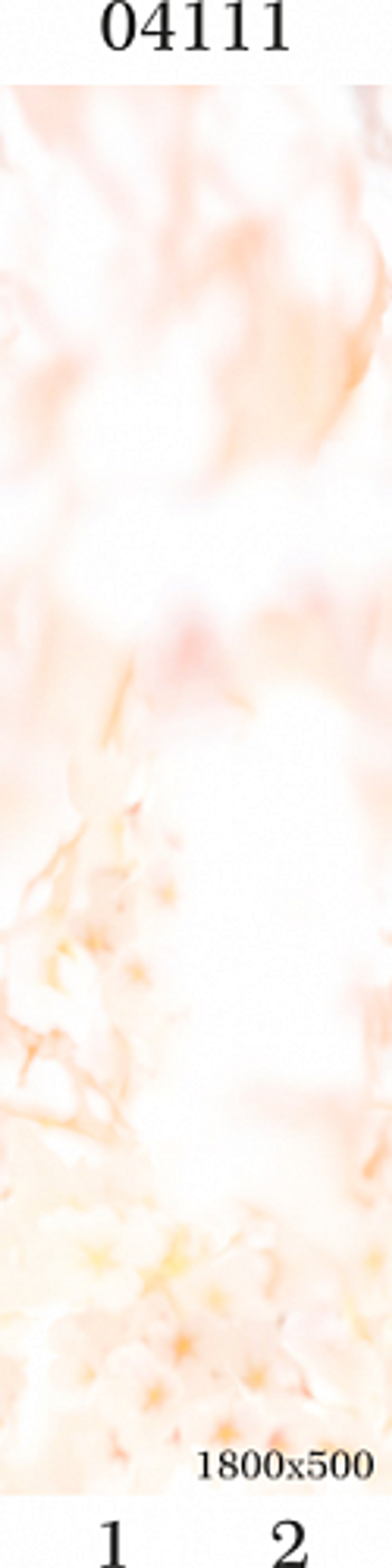 Потолочная панель 3D Panda Сакура