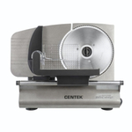Слайсер для нарезки CENTEK CT-1380 толщина нарезки 3-15мм, держатель крайнего ломтика, ломтерезка, мощн. 150 Вт