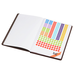 Еженедельник недатированный, B5, 64л., твердый переплет, кожзам, BG "Vienna.Dark brown", коричневый