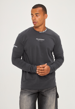 Лонгслив MLS INFLUENCE GRAPHITE